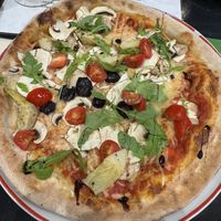 Fresca vegan pizza (no peppers)   at Oh Sapristi Béthune in Bethune