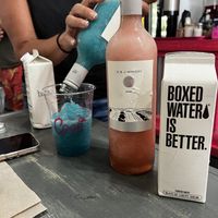 Frose-to-go; OG Strawberry and Blue Rasberry  at The Co-Op - Sullivan's Island in Sullivans Island