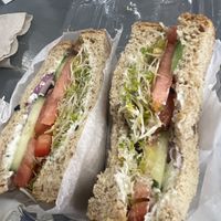Veggie Sammie without herb cheese on multigrain bread    at The Co-Op - Sullivan's Island in Sullivans Island