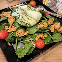 Vegan caesar salad no mayo at Totale Pizzeria - Parque das Nações in Lisbon