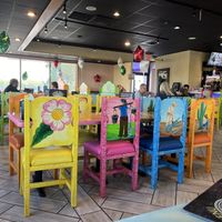 Colorful inside  at Las Piramides in Huber Heights