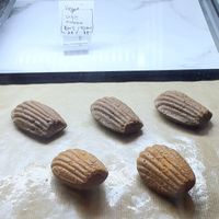 vegan madeleines at Cafe De Fessonia - 카페드페소니아 in Seoul