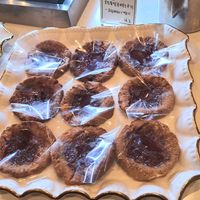 vegan oatmeal peanutbutter cookies at Cafe De Fessonia - 카페드페소니아 in Seoul