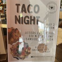   at Jitters Coffee Pub in Oceanside