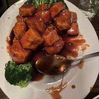 General Tso’s tofu  at Sichuan Garden in Woburn