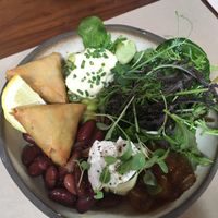 Salad of the day  at Flores do Cabo in Colares