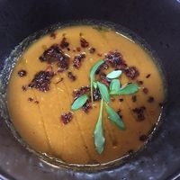 Soup of the day  at Flores do Cabo in Colares