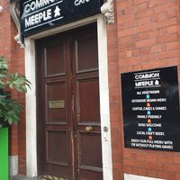 Outside at Common Meeple Board Game Cafe in Swansea