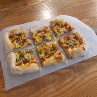 Fancy classic pizza at Common Meeple Board Game Cafe in Swansea