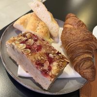 Vegan pastries on request   at Flamel in Lugano