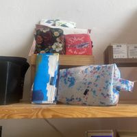 Made from recycled plastic bags!  at Madre Planta Cafetería in Lima