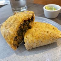 Veggie empanada 10/10  at Madre Planta Cafetería in Lima