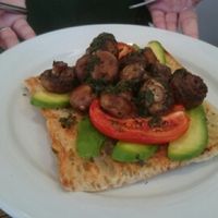 mushroom breakfast  at Suzy Spoon's Vegetarian Butcher in Marrickville