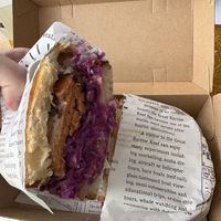   at Suzy Spoon's Vegetarian Butcher in Marrickville