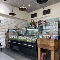   at Suzy Spoon's Vegetarian Butcher in Marrickville