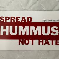 Love this ✊💚❤️  at Levantine's Cafe & Bakery in Rochester