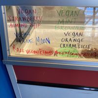 Today’s vegan selection   at Full Tilt Ice Cream - Rainier Ave S in Seattle