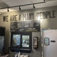 Pizza ordering  at Bravery Brewing in Lancaster