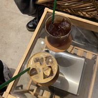 latte is so creamy!! the oat milk tastes so good  at Lino and Aia Coffee Juso Roastery   in Osaka