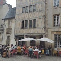 Café at Caffe Gufo in Dijon