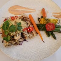 Crispy oyster mushroom at Midori By Tao's   in Balwyn North