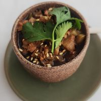 Rice bowl cake - sooo tasty at Midori By Tao's   in Balwyn North