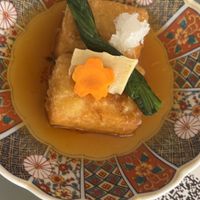 Agedashi tofu  at Midori By Tao's   in Balwyn North