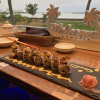 Mushroom tempura  at Mr Kato in Chatan