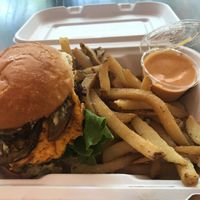 yum at Chickpea & Olive in Brooklyn