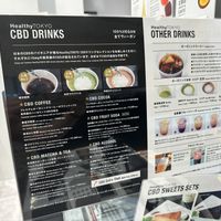 Fun drink selection    at HealthyTOKYO CBD Shop & Cafe - Shinjuku in Tokyo