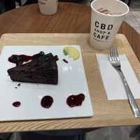 Chocolate cake  at HealthyTOKYO CBD Shop & Cafe - Shinjuku in Tokyo