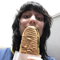 Sandwich with vegan cheese and spinach  at HealthyTOKYO CBD Shop & Cafe - Shinjuku in Tokyo