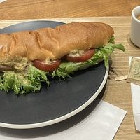 Tuna with a double espresso   at HealthyTOKYO CBD Shop & Cafe - Shinjuku in Tokyo