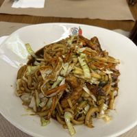 Udon with veggies and „NoPollo"  at Padthaiwok in Malaga