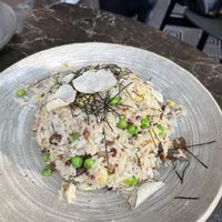 truffle fried rice  at PLANTA Queen in Washington