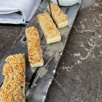 shrimp toast  at PLANTA Queen in Washington