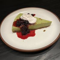 Matcha cheesecake   at PLANTA Queen in Washington
