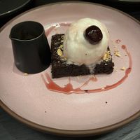 Chocolate brownie  at PLANTA Queen in Washington