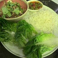 Lettuce wraps   at PLANTA Queen in Washington
