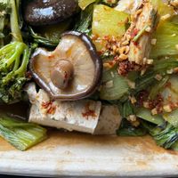 Chili Garlic Tofu at PLANTA Queen in Washington