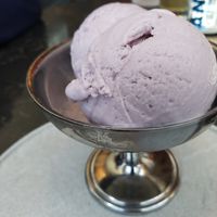 Taro ice cream at PLANTA Queen in Washington