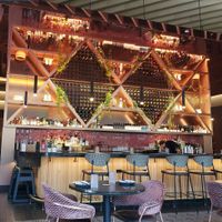 Lovely bar! All drinks vegan! at PLANTA Queen in Washington