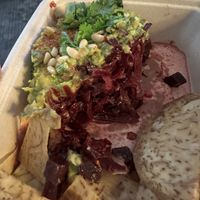 Tartar with taro chips.  So good!  at PLANTA Queen in Washington