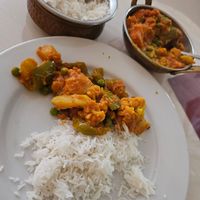 Veggie masala at Royal Indian in Auburn
