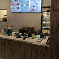 Ordering area at Pizza Karma in Apple Valley