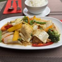 Vegan Pad Krapao - Siam Cafe, Windermere  at Siam Cafe in Bowness-on-windermere
