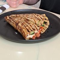Greek Crepe (we ordered it Vegan)  at Crepe Haus + El Compadre in Kennewick
