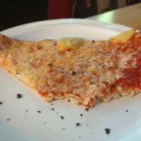 Vegan Margherita slice at Pizza Jerk - SW in Portland