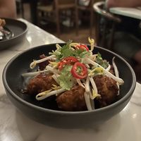 Vegan cauliflower  at Lotus in Highgate