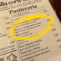 Not vegan  at The King Caffè Letterario in Monopoli